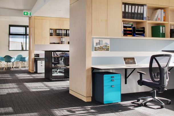 Austral Premium Interior plywood used in office fitout