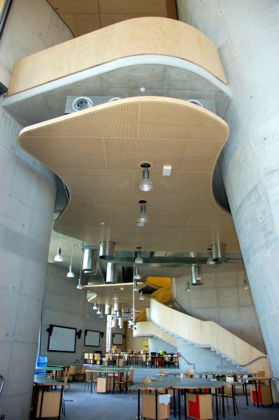 Austral AAA Marine plywood used in semi-exposed ceiling lining